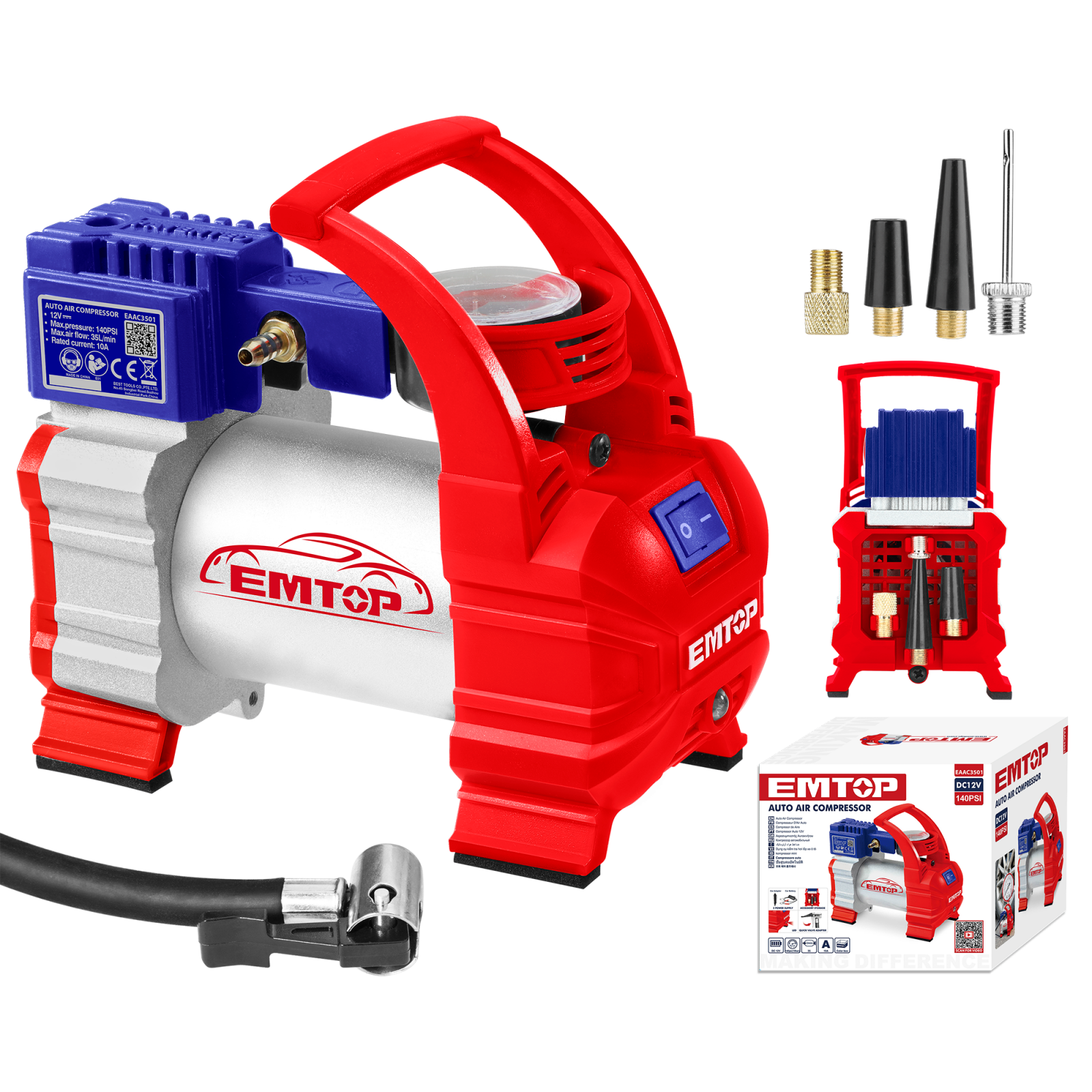 compresor-de-aer-auto-097996.png Compresor de aer auto, 10bar - EAAC3501, EMTOP - imagine 1