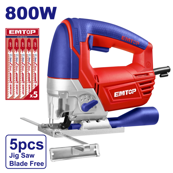 Fierastrau pendular electric 800W, 5 buc lame incluse - EJSW8001, EMTOP