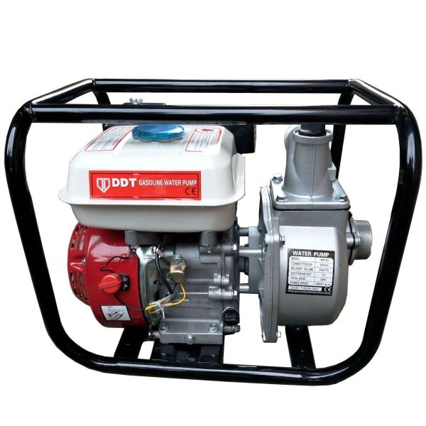 Motopompa pe benzina 4 timpi, DDT Profesional, 6,5 CP, 3'', 60000 l/min, 30 m