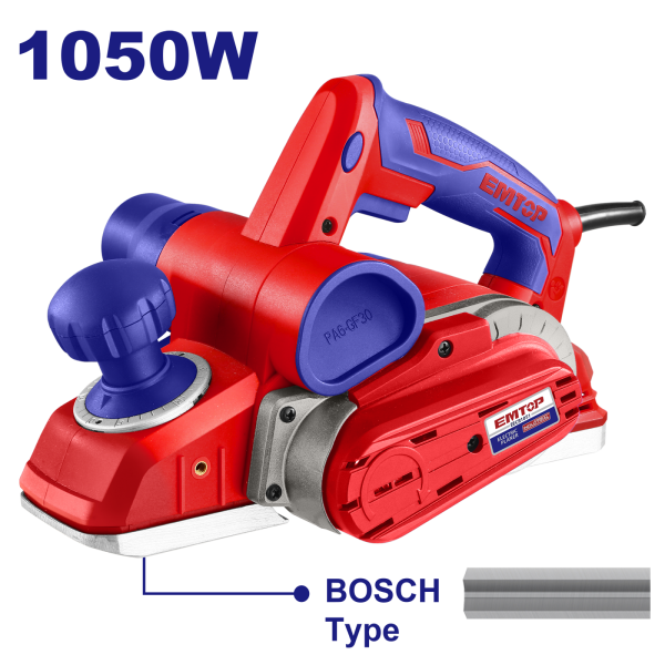 Rindea electrica 1050W, adancime de lucru 3mm - EECR1051, EMTOP